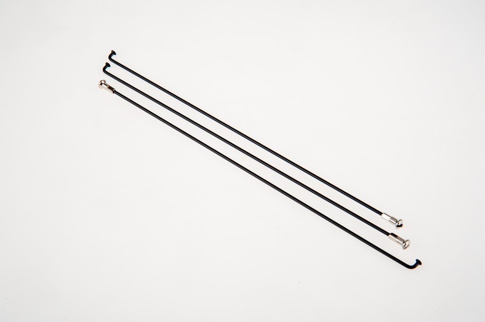 Speichen PHOENIX Durchmesser 2,3 mm Länge 251mm  Stahl schwarz