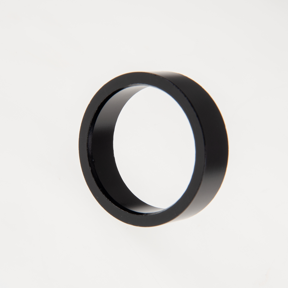 Spacer/Alu/Schwarz/10mm/1 1/8 Zoll