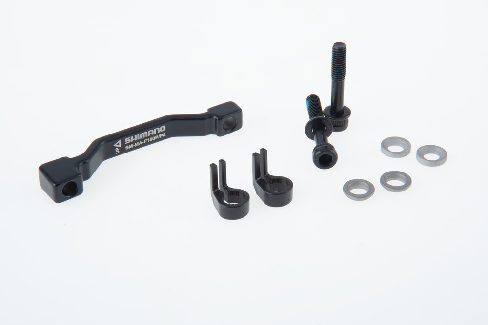 Adaptor Postmount caliper 160mm to 180m rotor. Including caliper long screws