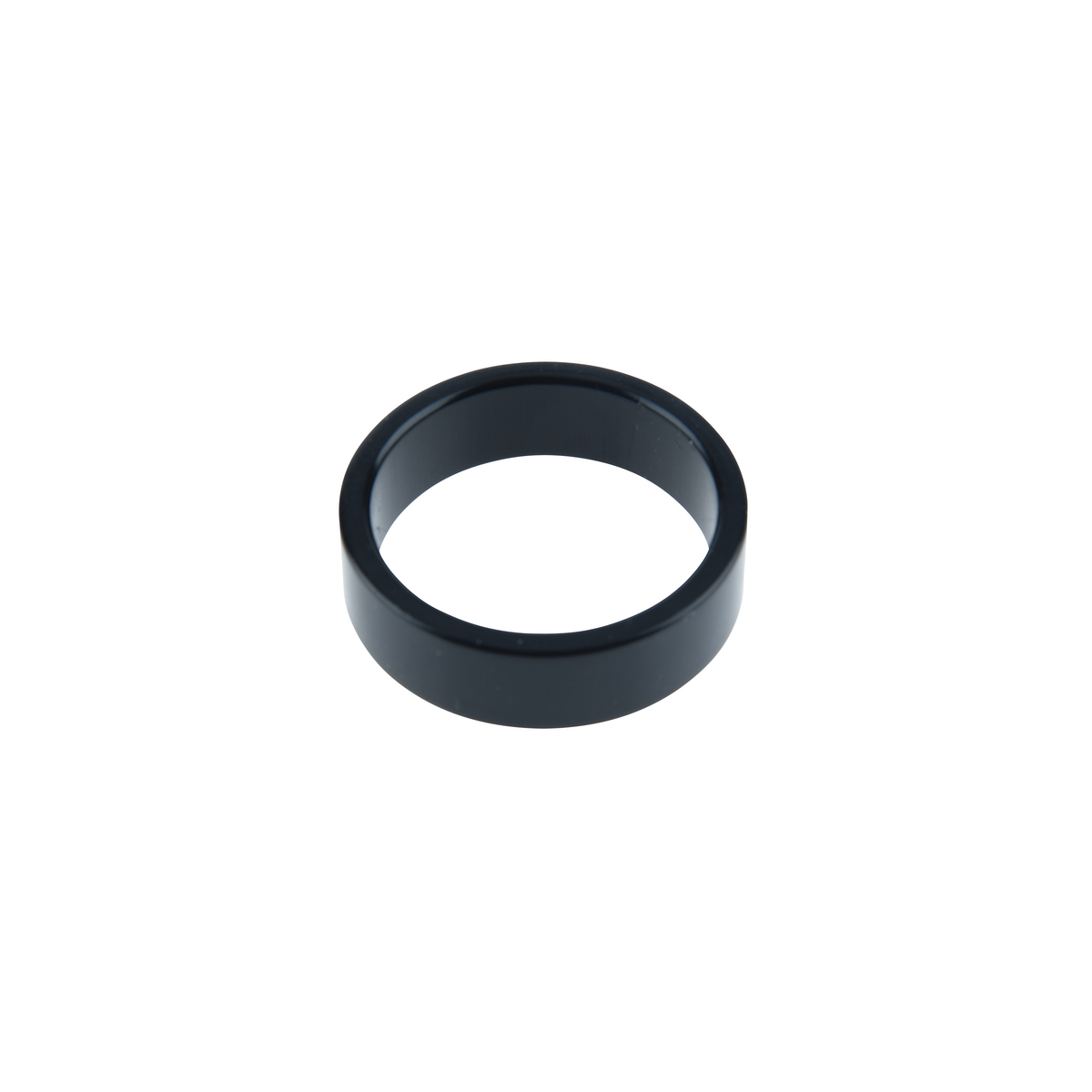 Distanzring Aluminium schwarz, 10mm, 1 1/8"