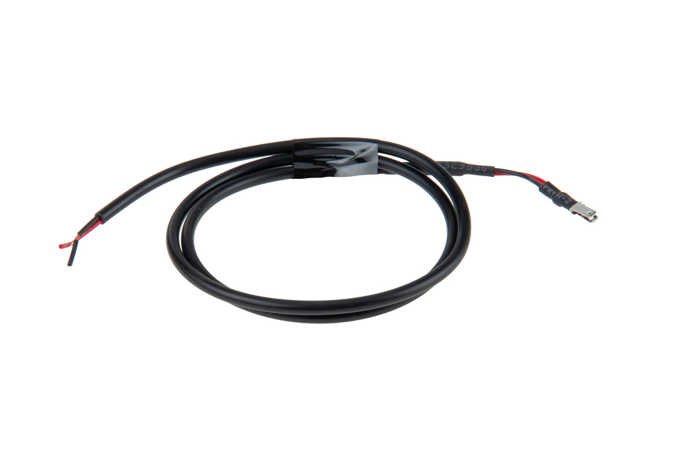 Kabel 650mm zweifach mit 2 Herrensteckern 10mm abisoliert