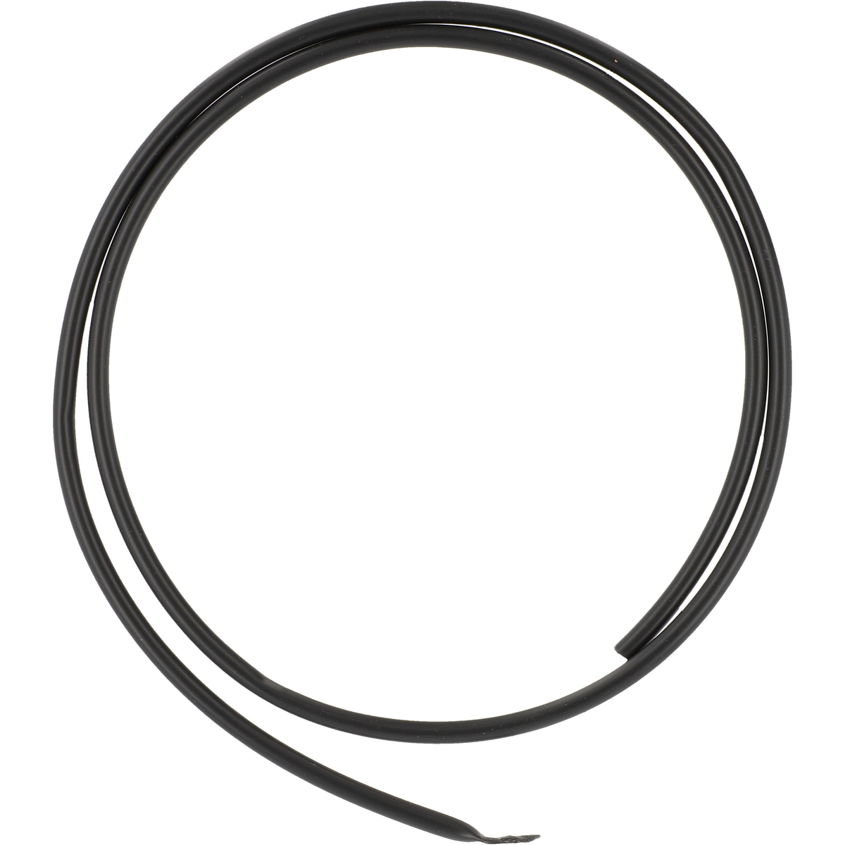 ISO-SCHLAUCH 4x0,5mm SCHWARZ 1000 mm 