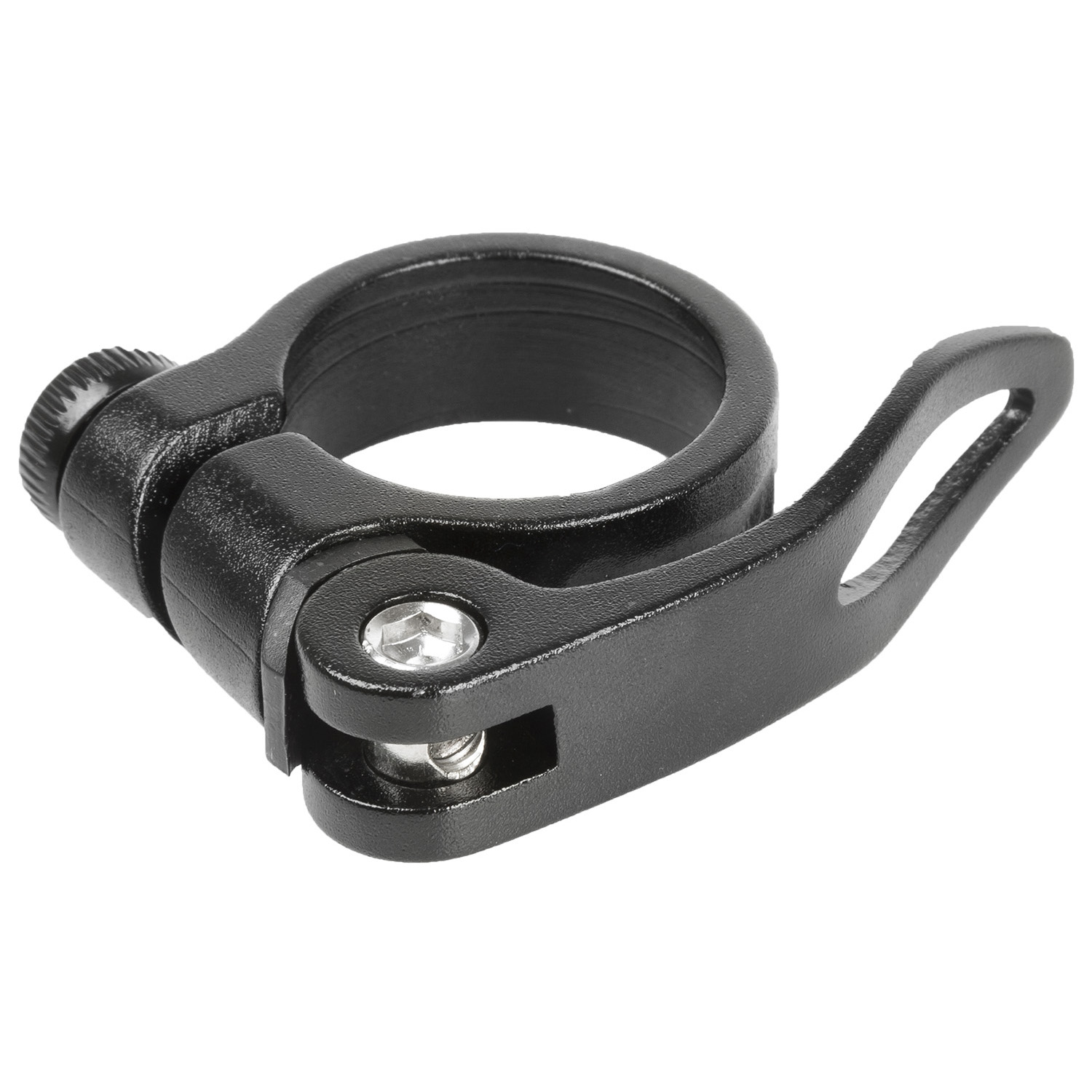 Sattelklemme/34,9mm/schwarz