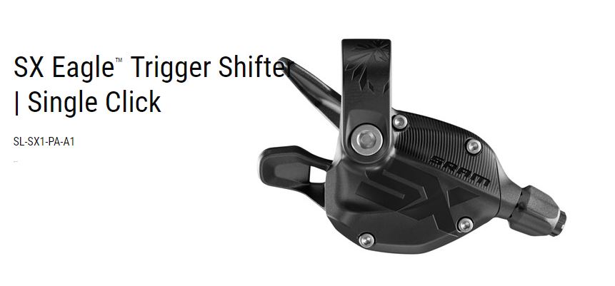 Schalthebel, Sram SX Eagle 12fach