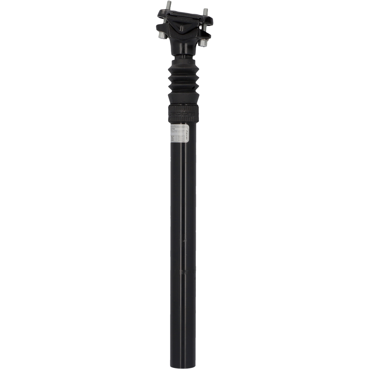 Sattelstütze 27,2x350mm lang/schwarz
