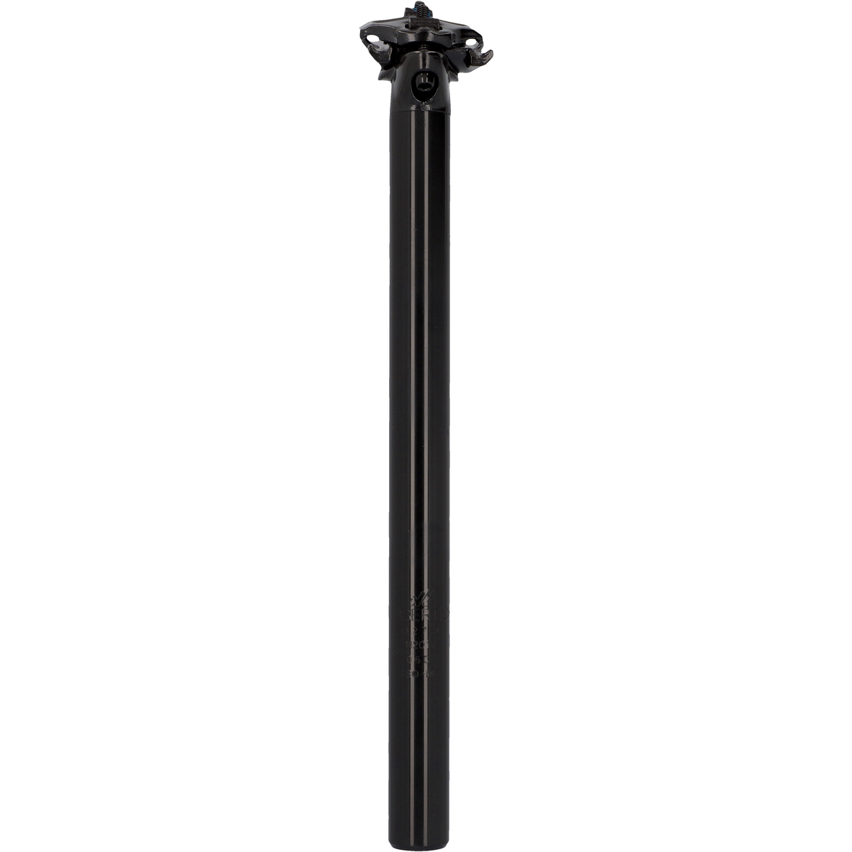 Sattelstütze 27,2x350mm lang/schwarz