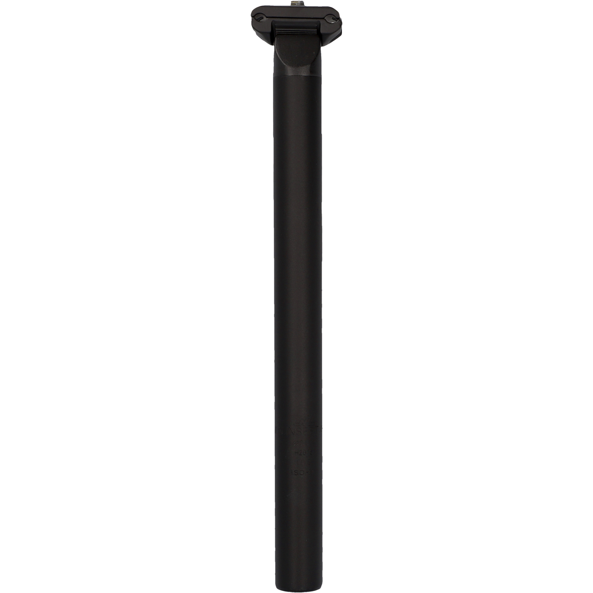 Sattelstütze 30,4x350mm lang/schwarz