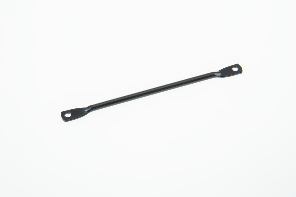 Gepäckträgerstrebe/160mm lang/schwarz