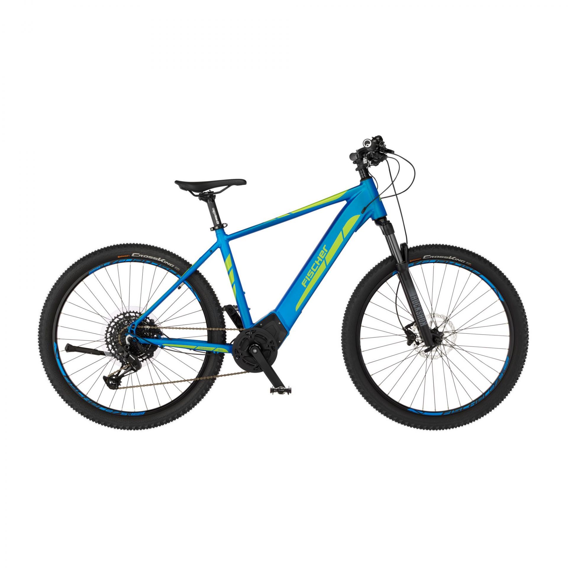 Fischer E-Bike MTB Montis 10.0i Ultimate Fully  90 Nm Brose Motor, 43 Cm  Rahmen, Bis 170 Km Reichweite Elektrofahrrad Damen Herren